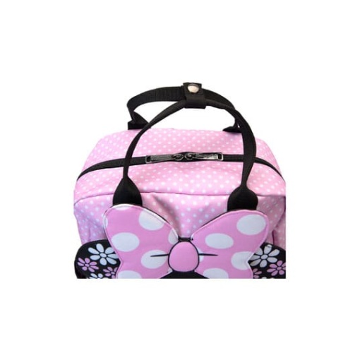 Disney by Loungefly Mochila Full-Size Minnie Floral Rock the Dots