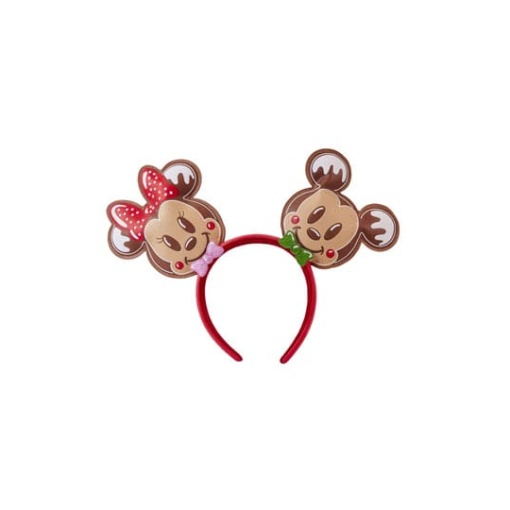 Disney by Loungefly Set de Mochila y Diadema Mickey & Friends Gingerbread Cookie AOP