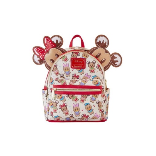 Disney by Loungefly Set de Mochila y Diadema Mickey & Friends Gingerbread Cookie AOP