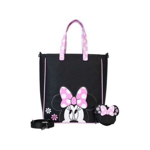 Disney by Loungefly bandolera con cartera Minnie Floral Rock the Dots