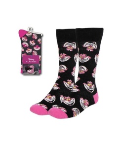 Disney calcetines Alicia en el Pais de las Maravillas Gato de Cheshire Faces 36-43