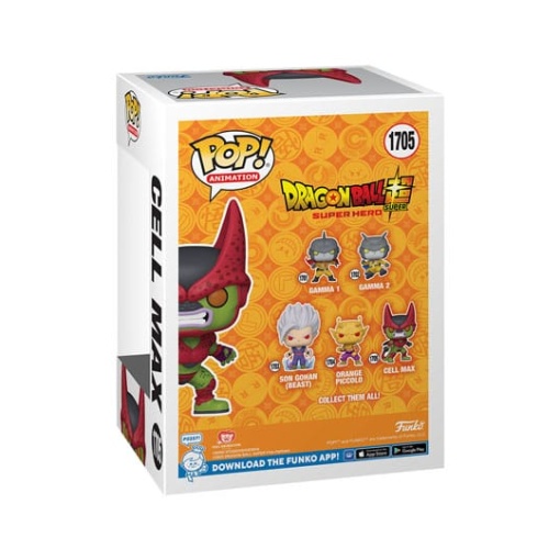 Dragon Ball Super: Super Hero Figura POP! Vinyl Cell Max 9 cm