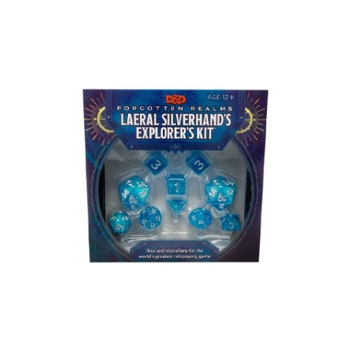 Dungeons & Dragons Forgotten Realms: Laeral Silverhand's Explorer's Kit - Dice & Miscellany Inglés