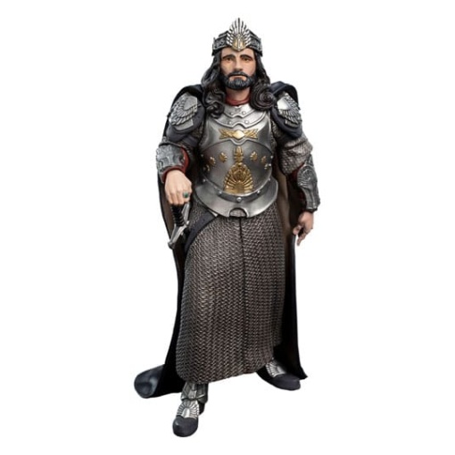 El Señor de los Anillos Figura Mini Epics King Aragorn 19 cm