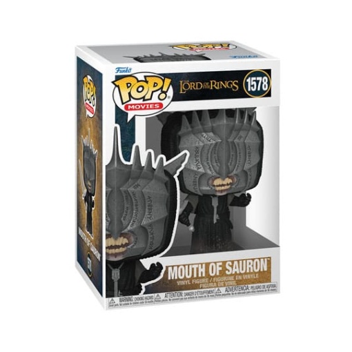 El Señor de los Anillos Figura POP! Movies Vinyl Mouth of Sauron 9 cm