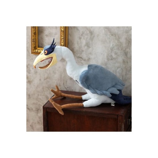 El chico y la garza Figura de peluche Grey Heron 21 cm