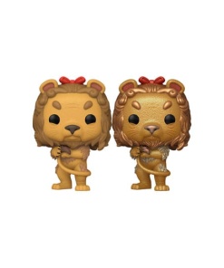 El mago de Oz POP! Movies Vinyl Figura Cowardly Lion w/CH(FL) 9 cm Surtido (6)