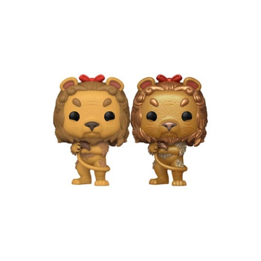 El mago de Oz POP! Movies Vinyl Figura Cowardly Lion w/CH(FL) 9 cm Surtido (6)