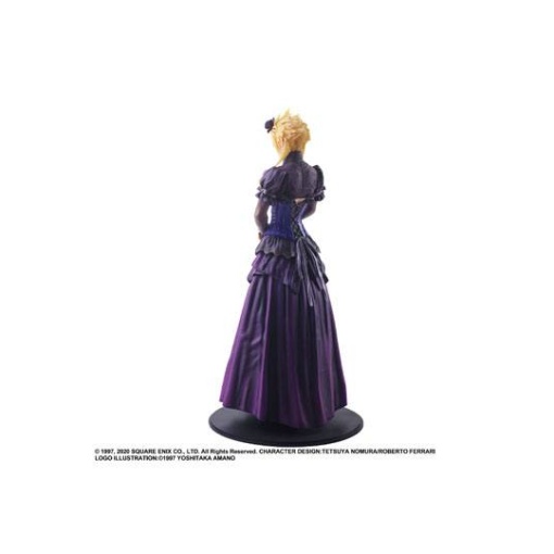 Final Fantasy VII Remake Static Arts Gallery Estatua Cloud Strife Dress Ver. 28 cm