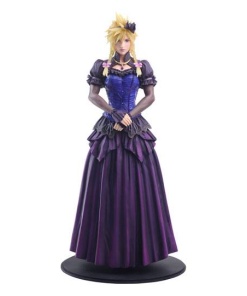 Final Fantasy VII Remake Static Arts Gallery Estatua Cloud Strife Dress Ver. 28 cm