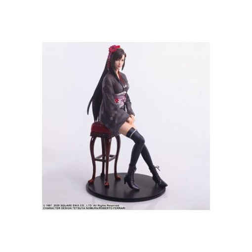 Final Fantasy VII Remake Static Arts Gallery Estatua Tifa Lockhart Exotic Dress Ver. 23 cm