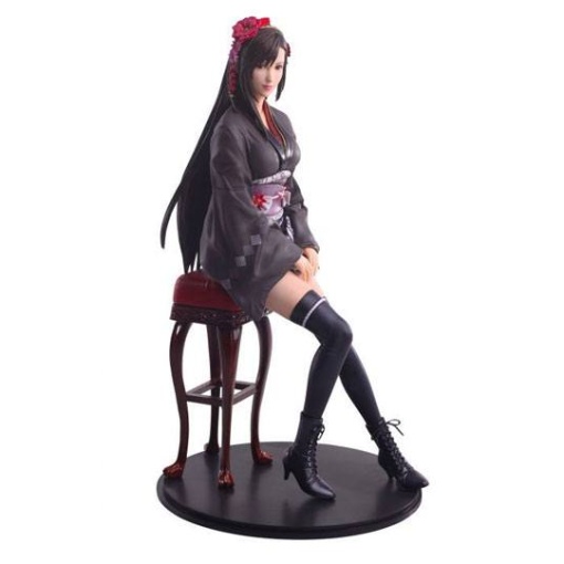 Final Fantasy VII Remake Static Arts Gallery Estatua Tifa Lockhart Exotic Dress Ver. 23 cm