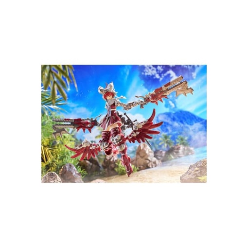 Godz Order Maqueta PLAMAX GO-03 Godwing Dragon Knight Ren Firedragon 17 cm