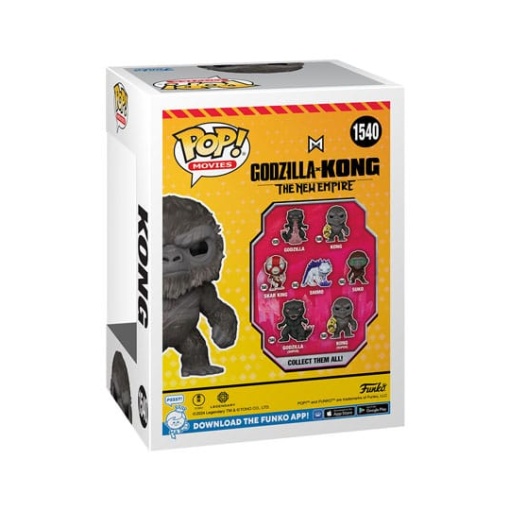 Godzilla vs. Kong 2 POP! Movies Vinyl Figura Kong 9 cm