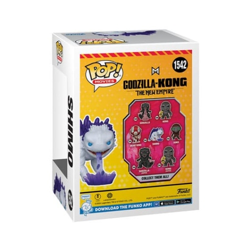 Godzilla vs. Kong 2 POP! Movies Vinyl Figura Shimo w/Ice-Ray 9 cm