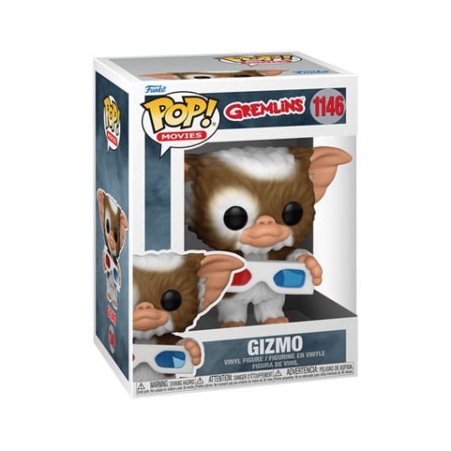 Gremlins Figura POP! Movies Vinyl Gizmo with 3D Glasses 9 cm