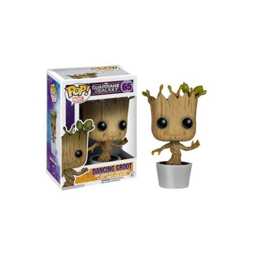 Guardians of the Galaxy POP! Vinyl Cabezón Dancing Groot 10 cm