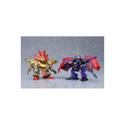 Hao Taikei Ryu Knight Moderoid Plastic Model Kit Collection Series: 4 Shinebaram & Steru 10 cm