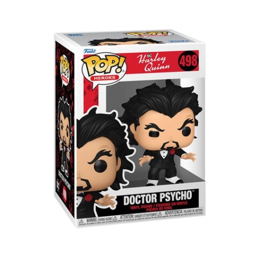 Harley Quinn Animated Series Figura POP! Heroes Vinyl Doctor Psycho 9 cm