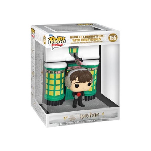 Harry Potter - Chamber of Secrets Anniversary POP! Deluxe Vinyl Figura Hogsmeade - Honeydukes w/Neville 9 cm - Embalaje muy dañado