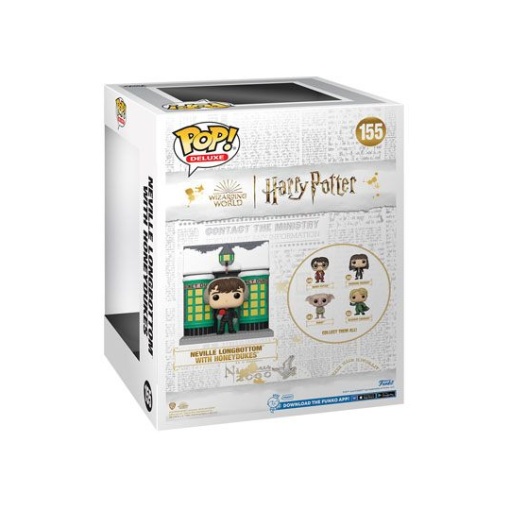 Harry Potter - Chamber of Secrets Anniversary POP! Deluxe Vinyl Figura Hogsmeade - Honeydukes w/Neville 9 cm - Embalaje muy dañado