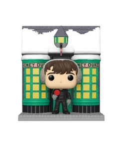 Harry Potter - Chamber of Secrets Anniversary POP! Deluxe Vinyl Figura Hogsmeade - Honeydukes w/Neville 9 cm - Embalaje muy dañado