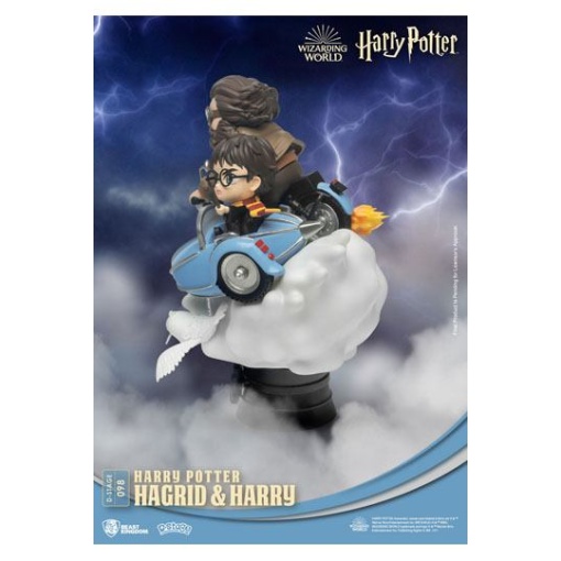 Harry Potter Diorama PVC D-Stage Hagrid & Harry New Version 15 cm