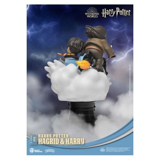 Harry Potter Diorama PVC D-Stage Hagrid & Harry New Version 15 cm