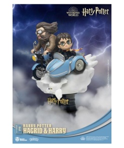 Harry Potter Diorama PVC D-Stage Hagrid & Harry New Version 15 cm