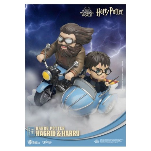 Harry Potter Diorama PVC D-Stage Hagrid & Harry New Version 15 cm