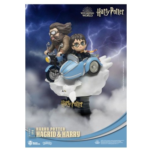 Harry Potter Diorama PVC D-Stage Hagrid & Harry New Version 15 cm