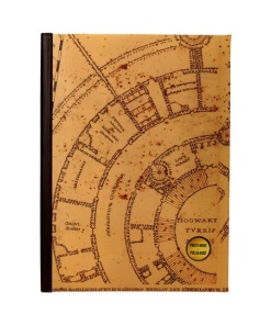 Harry Potter Libreta con luz Mapa del Merodeador