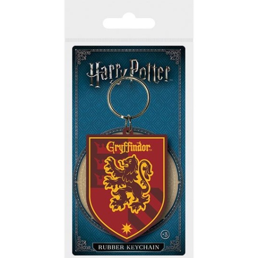 Harry Potter Llavero caucho Gryffindor 6 cm