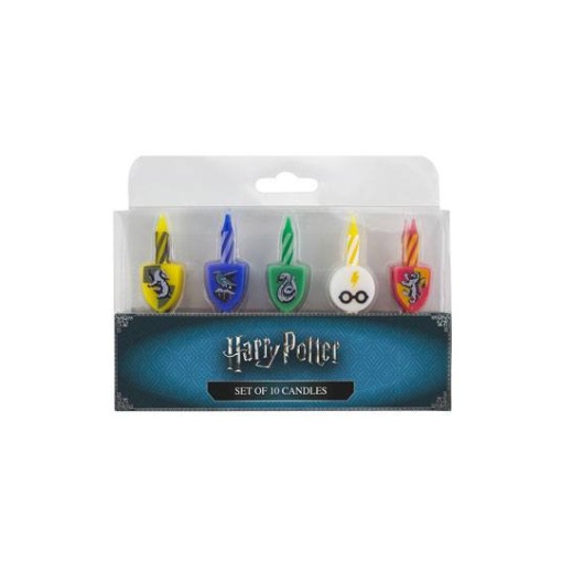 Harry Potter Pack de 10 Velas de Cumpleaños Logos