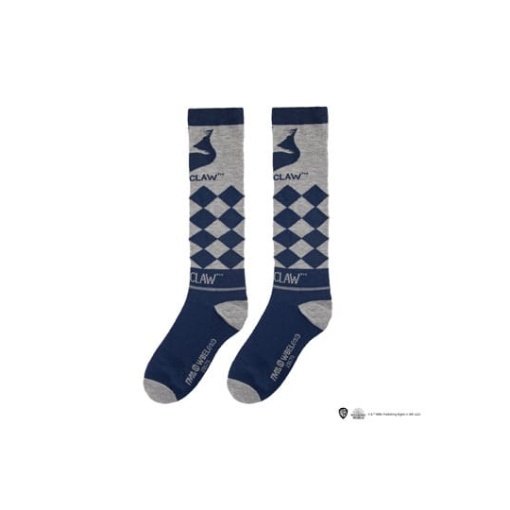 Harry Potter Pack de 3 Pares de calcetines de rodilla Ravenclaw