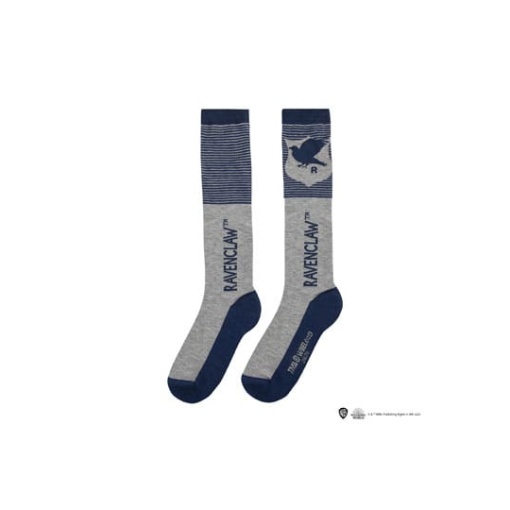 Harry Potter Pack de 3 Pares de calcetines de rodilla Ravenclaw