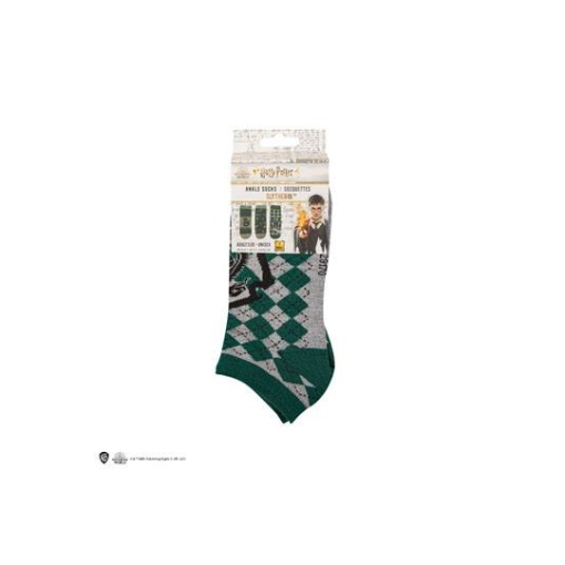 Harry Potter Pack de 3 Pares de calcetines tobilleros Slytherin