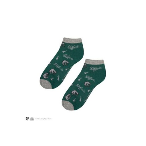 Harry Potter Pack de 3 Pares de calcetines tobilleros Slytherin