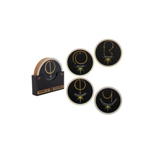 Harry Potter Pack de 4 Posavasos Spell & Charms