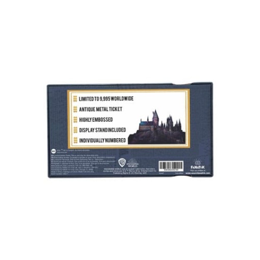 Harry Potter Réplica Hogwarts Train Ticket Limited Edition