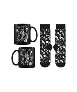 Harry Potter Set Taza y Calcetines Dark Art