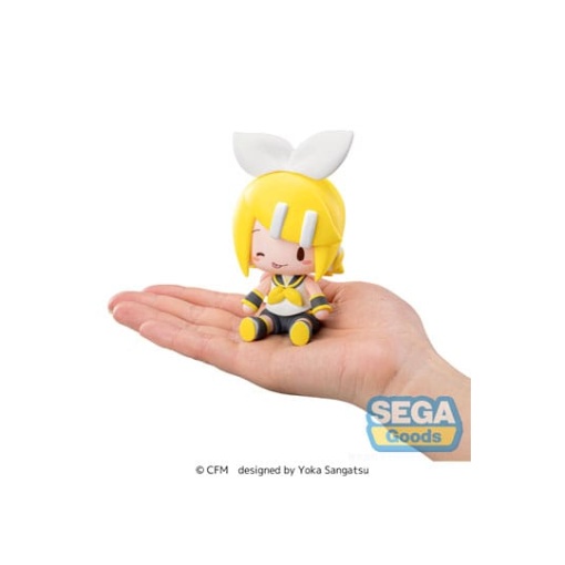 Hatsune Miku Figura Chibis PVC Rin Kagamine 10 cm