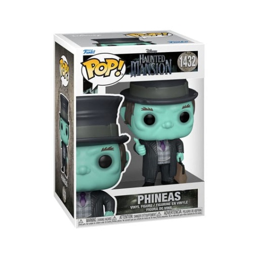 Haunted Mansion Figura POP! Disney Vinyl Phineas 9 cm