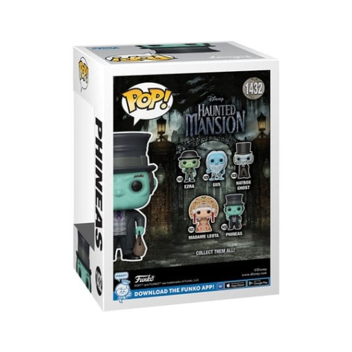 Haunted Mansion Figura POP! Disney Vinyl Phineas 9 cm