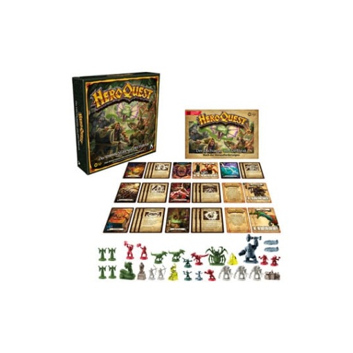 HeroQuest Expansión del Juego de Mesa Der Dschungel von Delthrak Pack de Misión *Edición Aléman*