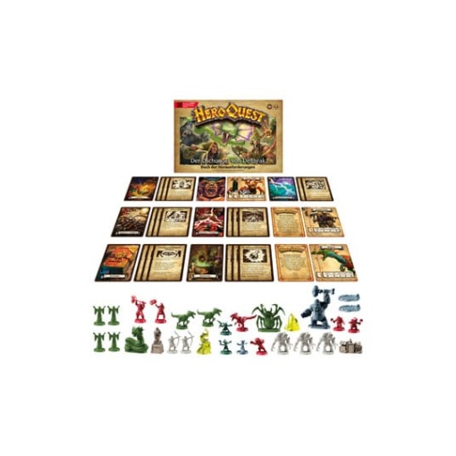 HeroQuest Expansión del Juego de Mesa Der Dschungel von Delthrak Pack de Misión *Edición Aléman*