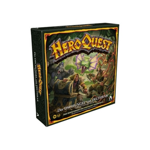 HeroQuest Expansión del Juego de Mesa Der Dschungel von Delthrak Pack de Misión *Edición Aléman*