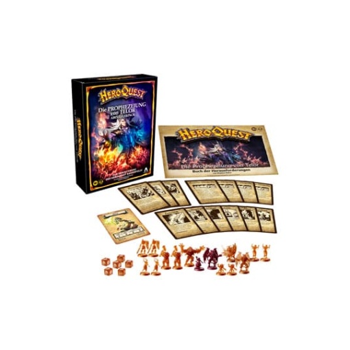 HeroQuest Expansión del Juego de Mesa Die Prophezeiung von Telor Quest Pack *Edición Aléman*