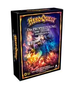 HeroQuest Expansión del Juego de Mesa Die Prophezeiung von Telor Quest Pack *Edición Aléman*