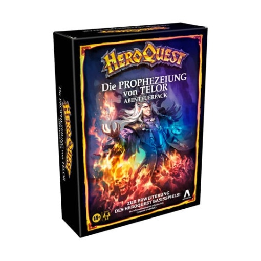 HeroQuest Expansión del Juego de Mesa Die Prophezeiung von Telor Quest Pack *Edición Aléman*